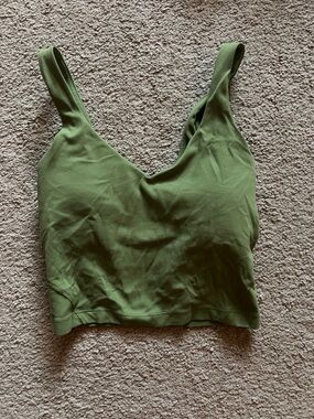 lululemon athletica Green Scoop align tank